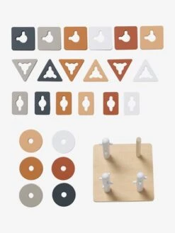 Jeu Des Formes à Empiler En Bois FSC® Multicolore - Petits Jouets - Vertbaudet -Enfant Jouet Boutique jeu des formes a empiler en bois fsc 3