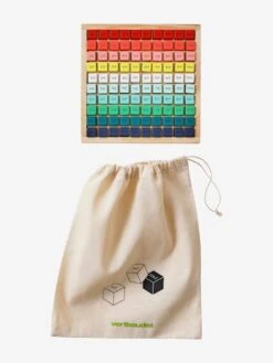 Jeu Des Tables De Multiplication En Bois FSC® Multicolore - Vertbaudet -Enfant Jouet Boutique jeu des tables de multiplication en bois fsc 3