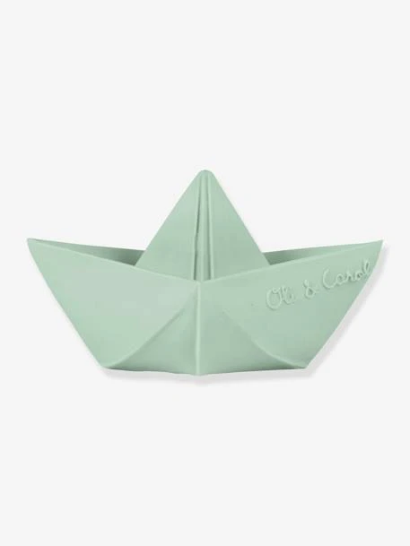 Jouet De Bain Bateau Origami - OLI & CAROL Menthe - Oli Et Carol 4 Jouet De Bain Bateau Origami - OLI & CAROL Menthe - Oli Et Carol – Image 4