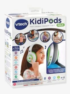 Enfant Jouet Boutique -Enfant Jouet Boutique kidipods max mon casque interactif 7en1 vtech 1