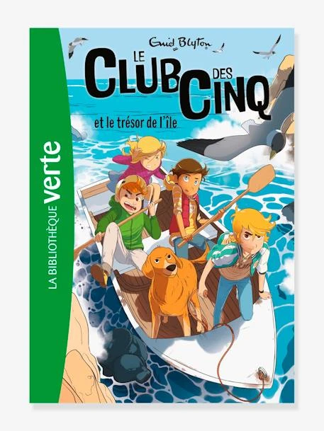 Le Club Des 5 Et Le Trésor De L'île - Tome 01 - HACHETTE Blanc - Hachette 1 Le Club Des 5 Et Le Trésor De L'île - Tome 01 - HACHETTE Blanc - Hachette