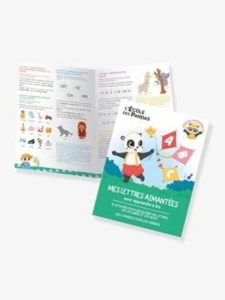 L'école Des Pandas - Mes Lettres Aimantées Pour Apprendre à Lire - AUZOU Vert - Auzou -Enfant Jouet Boutique lecole des pandas mes lettres aimantees pour apprendre a lire auzou 2