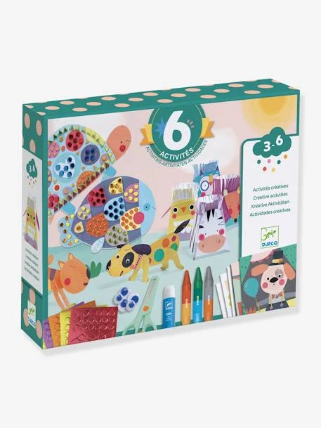 Les Animaux Et Leurs Maisons - DJECO Multicolore - Djeco 1 Les Animaux Et Leurs Maisons - DJECO Multicolore - Djeco