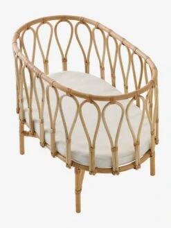Lit Poupon En Rotin Beige - Vertbaudet -Enfant Jouet Boutique lit poupon en rotin 4