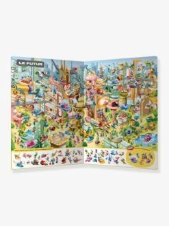 Livre D'activités Cherche Et Trouve Du Loup - A Travers Le Temps - AUZOU Blanc - Auzou -Enfant Jouet Boutique livre dactivites cherche et trouve du loup a travers le temps auzou 2