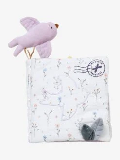 Livre D'activités En Gaze De Coton DOUCE PROVENCE Violet - Douce Provence - Vertbaudet -Enfant Jouet Boutique livre dactivites en gaze de coton douce provence 5