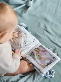 Livre D'éveil Et Photos CÉLESTE Bleu - Vertbaudet -Enfant Jouet Boutique livre deveil et photos celeste 3