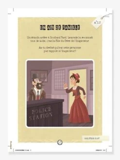 Livre - Les Incroyables énigmes De Sherlock Holmes - 80 Enquêtes à élucider - LAROUSSE Blanc - Hachette -Enfant Jouet Boutique livre les incroyables enigmes de sherlock holmes 80 enquetes a elucider larousse 2