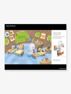 Livre - Mon Premier Jour D'école - GAUTIER LANGUEREAU Blanc - Hachette -Enfant Jouet Boutique livre mon premier jour decole gautier languereau 5