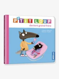 Livre P'tit Loup Devient Grand Frère AUZOU Bleu - Auzou