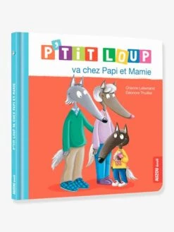 Livre P'tit Loup Va Chez Papi Et Mamie AUZOU Rouge - Auzou