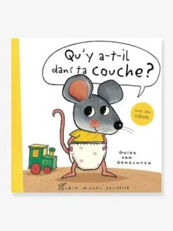Livre - Qu'y A-t-il Dans Ta Couche ? - ALBIN MICHEL Blanc - Hachette