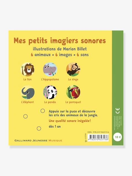 Livre Sonore La Jungle GALLIMARD JEUNESSE Jaune - Gallimard 2 Livre Sonore La Jungle GALLIMARD JEUNESSE Jaune - Gallimard – Image 2