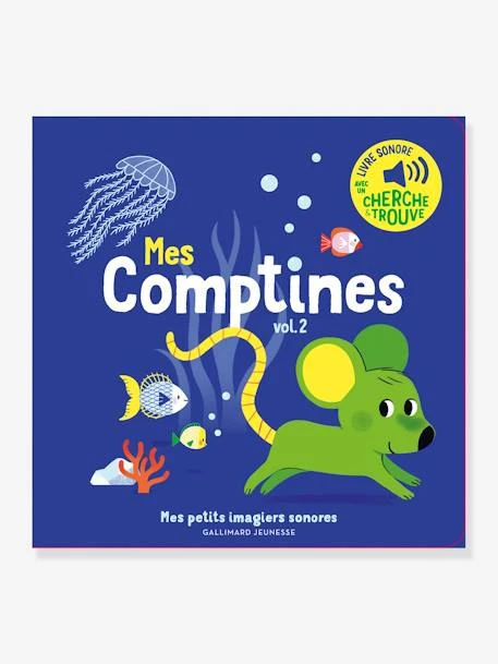 Livre Sonore Mes Comptines Vol. 2 GALLIMARD JEUNESSE Jaune - Gallimard 1 Livre Sonore Mes Comptines Vol. 2 GALLIMARD JEUNESSE Jaune - Gallimard