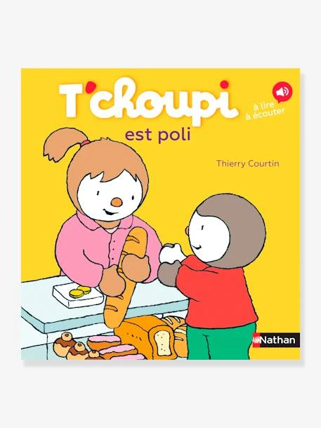 Livre T'choupi Est Poli NATHAN Multico - Nathan 1 Livre T'choupi Est Poli NATHAN Multico - Nathan