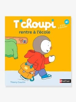 Livre T'choupi Rentre à L'école NATHAN Multico - Nathan