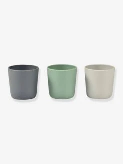 Lot De 3 Verres En Silicone BEABA Multicolore - Beaba -Enfant Jouet Boutique lot de 3 verres en silicone beaba 3