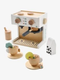 Machine à Café Et à Thé En Bois FSC® Multicolore - Vertbaudet -Enfant Jouet Boutique machine a cafe et a the en bois fsc 4