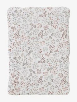 Matelas à Langer Poupon En Gaze De Coton Flora Multicolore - Vertbaudet -Enfant Jouet Boutique matelas a langer poupon en gaze de coton flora 3