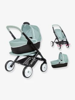 Maxi Cosi Poussette Landau 3 En 1 - SMOBY Vert - Smoby -Enfant Jouet Boutique maxi cosi poussette landau 3 en 1 smoby 4
