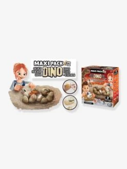 Maxi Pack 12 Oeufs Dinosaures - BUKI Orange - Buki -Enfant Jouet Boutique maxi pack 12 oeufs dinosaures buki 4