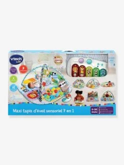Maxi Tapis D'Eveil Sensoriel 7 En 1 - VTECH Multicolore - Toutes Les Marques -Enfant Jouet Boutique maxi tapis deveil sensoriel 7 en 1 vtech 2