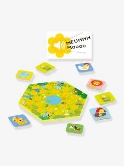 Memo Meuh - DJECO Vert - Djeco -Enfant Jouet Boutique memo meuh djeco 2