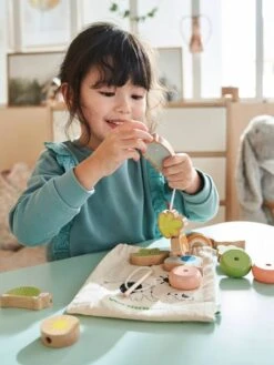 Mes Premières Perles à Enfiler En Bois FSC® Multicolore - Vertbaudet -Enfant Jouet Boutique mes premieres perles a enfiler en bois fsc 2