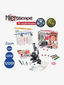 Microscope - 30 Expériences BUKI Rouge - Buki -Enfant Jouet Boutique microscope 30 experiences buki 2