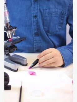 Microscope - 30 Expériences BUKI Rouge - Buki -Enfant Jouet Boutique microscope 30 experiences buki 4