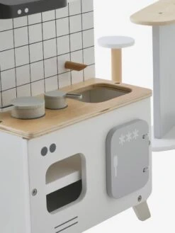 Mobilier De Cuisine Pour Poupée Mannequin En Bois FSC® Blanc - Vertbaudet -Enfant Jouet Boutique mobilier de cuisine pour poupee mannequin en bois fsc 4