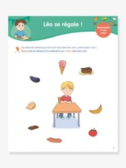 Mon Année De Grande Section Avec Sami Et Julie 5-6 Ans - HACHETTE ÉDUCATION Blanc - Hachette -Enfant Jouet Boutique mon annee de grande section avec sami et julie 5 6 ans hachette education 5