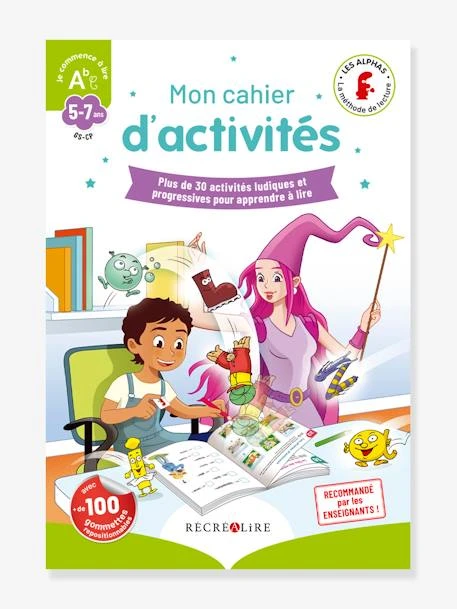 Mon Coffret Des Alphas Transformés - RÉCRÉALIRE Blanc Et Vert - Recrealire 2 Mon Coffret Des Alphas Transformés - RÉCRÉALIRE Blanc Et Vert - Recrealire – Image 2