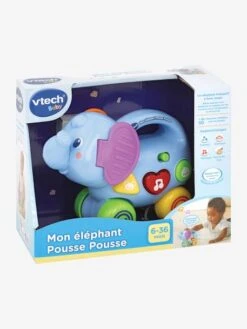Mon éléphant Pousse Pousse VTECH Multicolore - Toutes Les Marques -Enfant Jouet Boutique mon elephant pousse pousse vtech 3