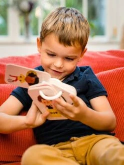 Mon Imagier Des émotions - NATHAN Rose - Nathan -Enfant Jouet Boutique mon imagier des emotions nathan 2