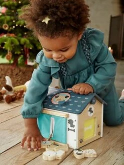 Niche Des Ouvertures En Bois FSC® Multicolore - Vertbaudet