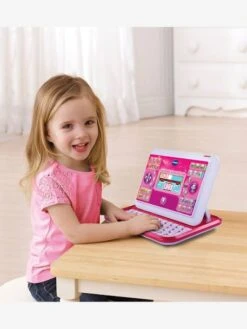 Ordi-tablette Genius XL Color VTECH Rose - Toutes Les Marques -Enfant Jouet Boutique ordi tablette genius xl color vtech 5