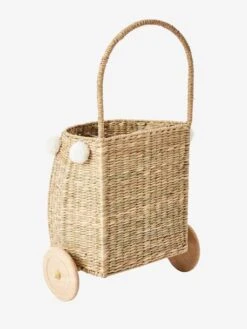 Panier à Roulettes Herbier Blanc - Vertbaudet -Enfant Jouet Boutique panier a roulettes herbier 4
