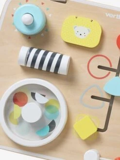 Panneau D'activités En Bois FSC® Multicolore - Vertbaudet -Enfant Jouet Boutique panneau dactivites en bois fsc 3