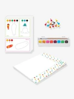 Peinture - La Famille Renard DJECO Bleu - Djeco 7 Peinture - La Famille Renard DJECO Bleu - Djeco -Enfant Jouet Boutique peinture la famille renard djeco 2