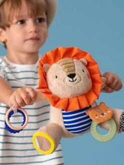Peluche D'activités Lion - TAF TOYS Orange - Taf Toys -Enfant Jouet Boutique peluche dactivites lion taf toys 3