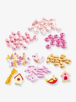 Perles Bois - Oiseaux - DJECO Multicolore - Djeco -Enfant Jouet Boutique perles bois oiseaux djeco 2
