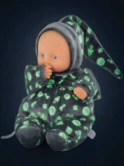 Poupée Babipouce Brille Dans La Nuit COROLLE Gris Fonce Uni Avec Decor - Corolle -Enfant Jouet Boutique poupee babipouce brille dans la nuit corolle 2