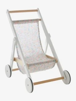 Poussette Poupon En Bois FSC® Blanc - Vertbaudet -Enfant Jouet Boutique poussette poupon en bois fsc 5