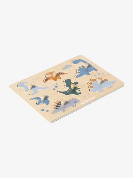 Puzzle Bouton Dinosaures En Bois FSC® Multicolore - Vertbaudet 2 Puzzle Bouton Dinosaures En Bois FSC® Multicolore - Vertbaudet – Image 2