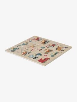 Puzzle Boutons Chantier En Bois FSC® Jaune - Vertbaudet -Enfant Jouet Boutique puzzle boutons chantier en bois fsc 3