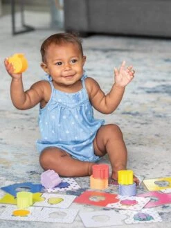 Puzzle Sensoriel Des Formes - INFANTINO Multicolore - Infantino -Enfant Jouet Boutique puzzle sensoriel des formes infantino 2