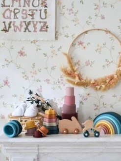 Pyramide à Empiler En Silicone Multicolor - Vertbaudet -Enfant Jouet Boutique pyramide a empiler en silicone 4