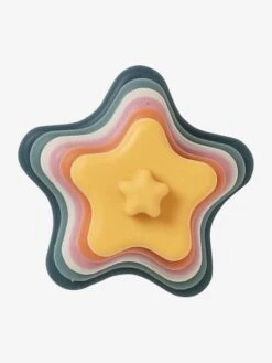 Pyramide D'étoiles à Empiler En Silicone Multicolor - Vertbaudet -Enfant Jouet Boutique pyramide detoiles a empiler en silicone 5