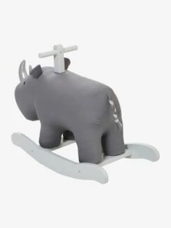 Rhinocéros à Bascule FSC® Gris - Vertbaudet -Enfant Jouet Boutique rhinoceros a bascule fsc 4
